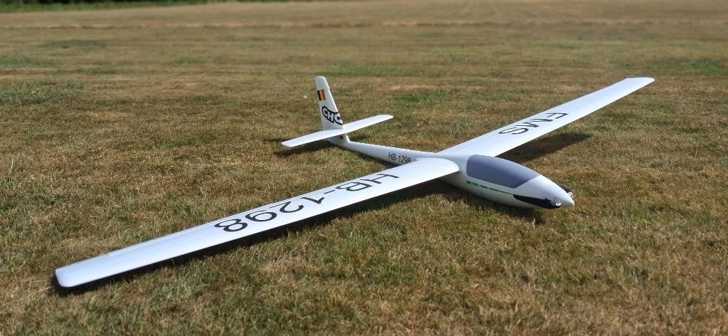 Fms ASW17 2500mm, Ophalen, Zo goed als nieuw, Elektro, RTF (Ready to Fly)