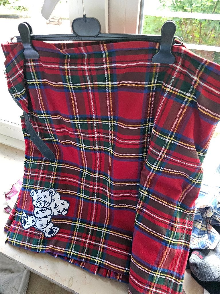 SUPERBE KILT ECOSSAIS, Vêtements | Femmes, Jupes, Enlèvement, Comme neuf, Taille 46/48 (XL) ou plus grande, Rouge
