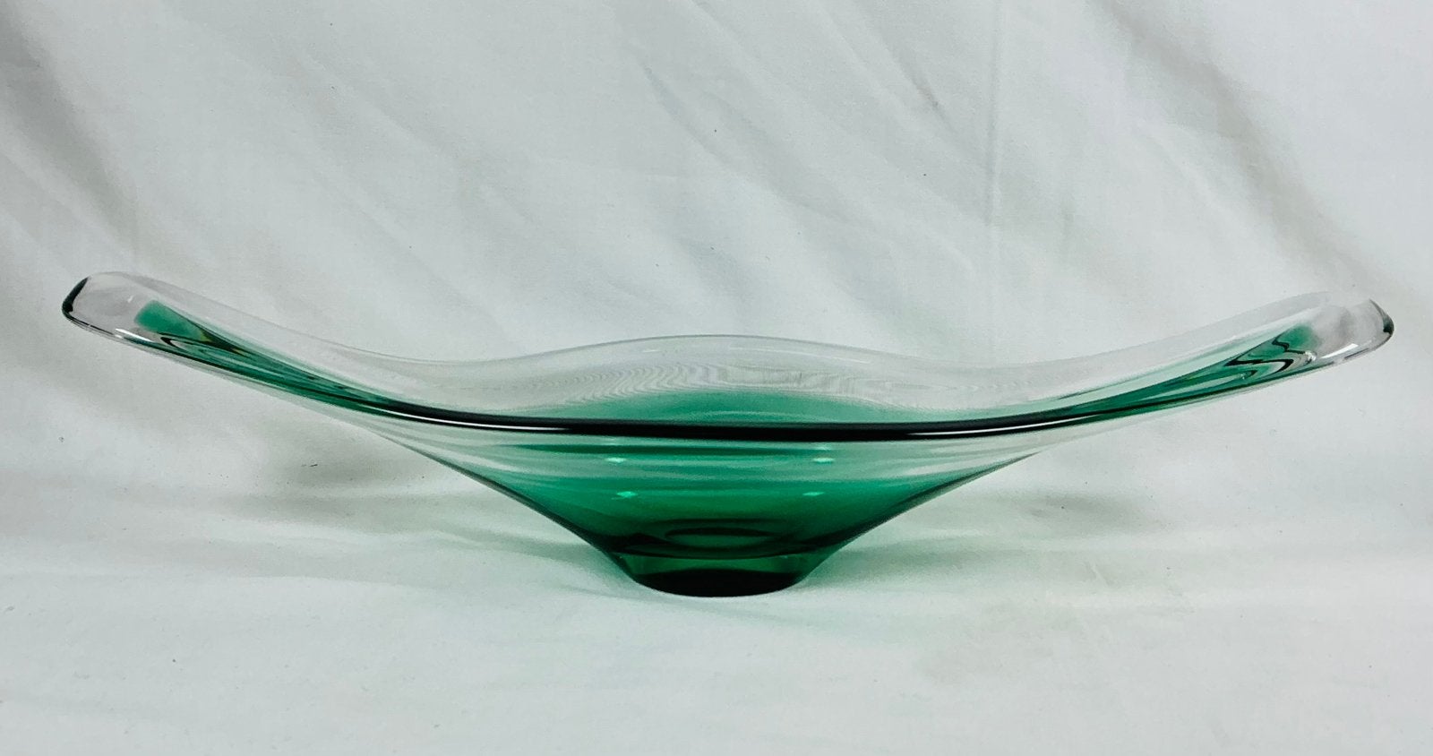 BAYEL France Vintage design sommerso glazen kom vide poche, Ophalen of Verzenden