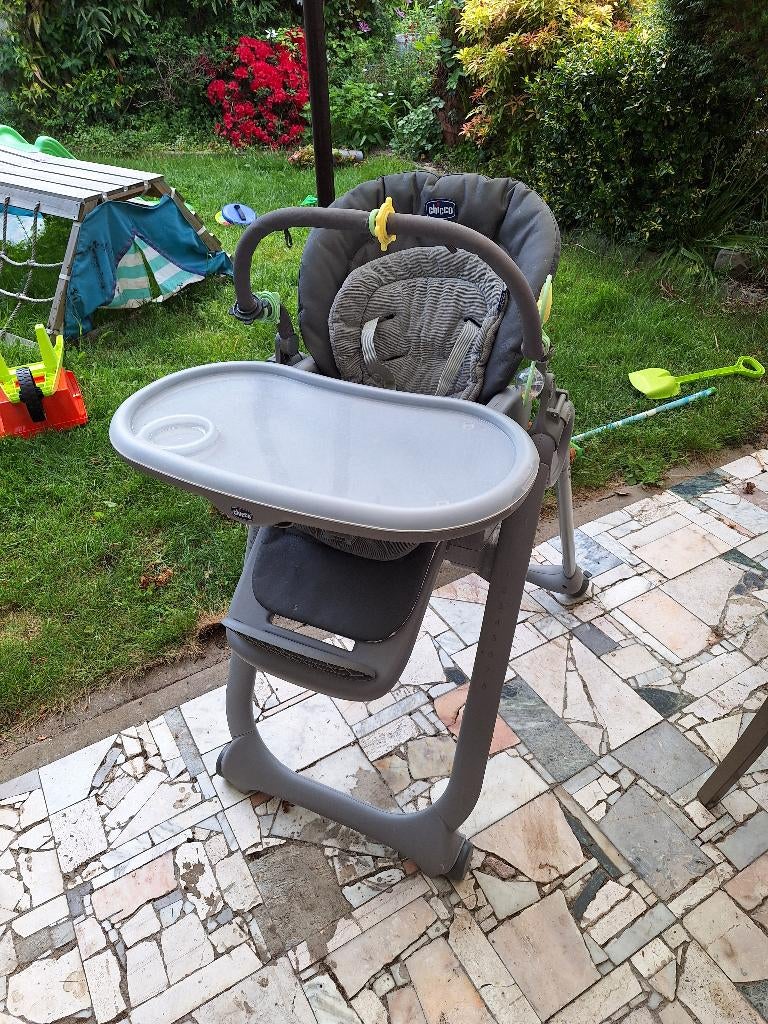 Kindereetstoel Chicco Polly Magic Relax, Kinderen en Baby's, Ophalen, Gebruikt, Meegroeistoel, Gordel(s)