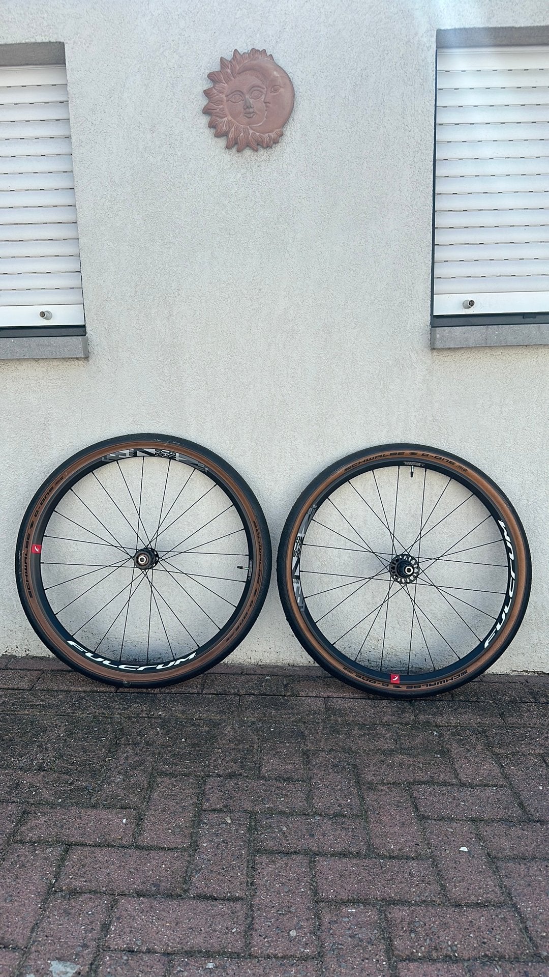 Gravel Wielset - Alu Fulcrum, Fietsen en Brommers, Ophalen, Zo goed als nieuw