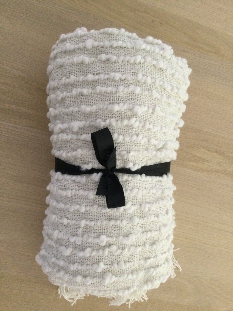 Dekentje katoen met nopjes, 160cm X130cm., Maison & Meubles, Accessoires pour la Maison | Décorations murale, Neuf, Autres styles