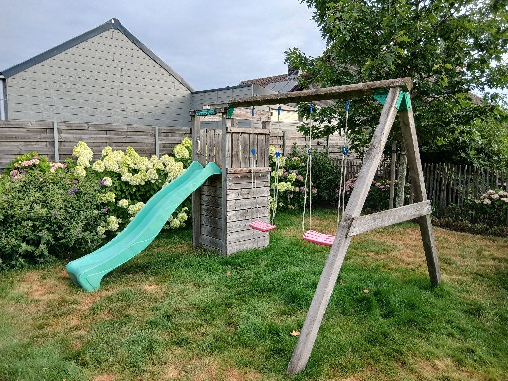 Schommel, Kinderen en Baby's, Speelgoed | Buiten | Speeltoestellen, Ophalen, Gebruikt, Schommel