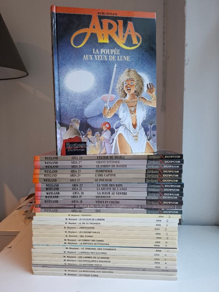 ARIA TOMES 1 à 29 WEYLAND TTBE TOUS EO + DEDICACE TOME 1, Livres, Série complète ou Série, Enlèvement ou Envoi, Comme neuf