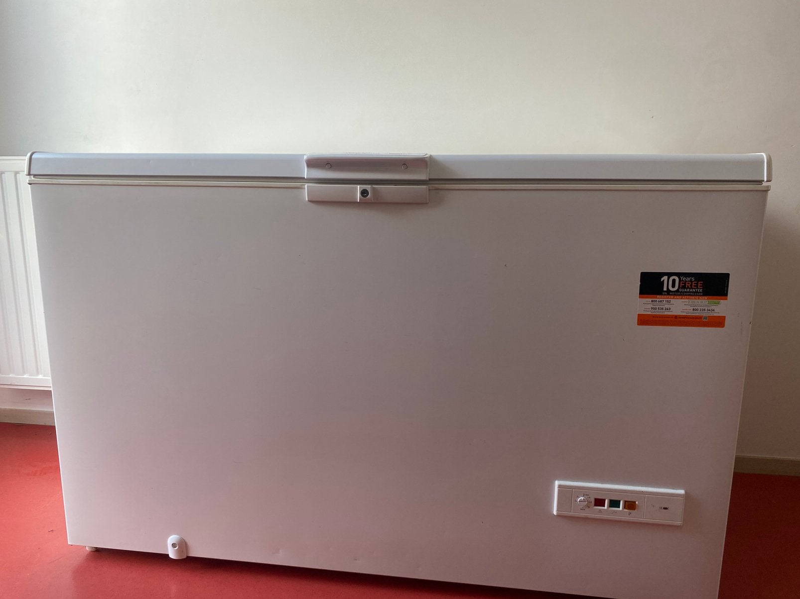 Congélateur coffre Whirlpool WHM39112 390 L Grande capacité, Enlèvement, Comme neuf, Congélateur