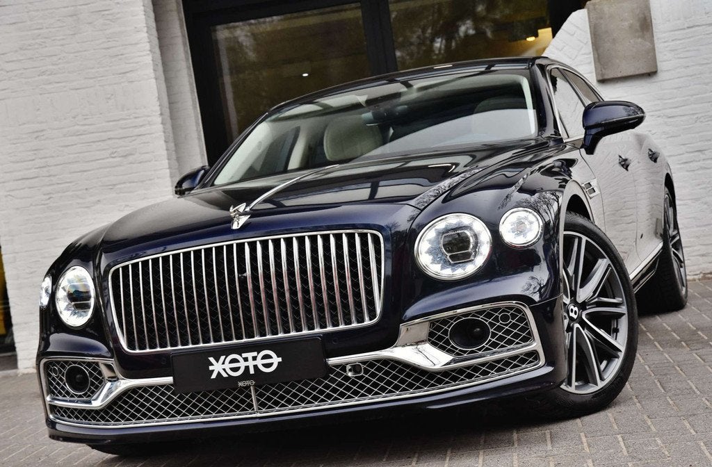 Bentley Flying Spur 2.9I PHEV HYBRID AZURE * 1HD / NP: € 2, Auto's, Automaat, 4 deurs, 416 pk, Gebruikt