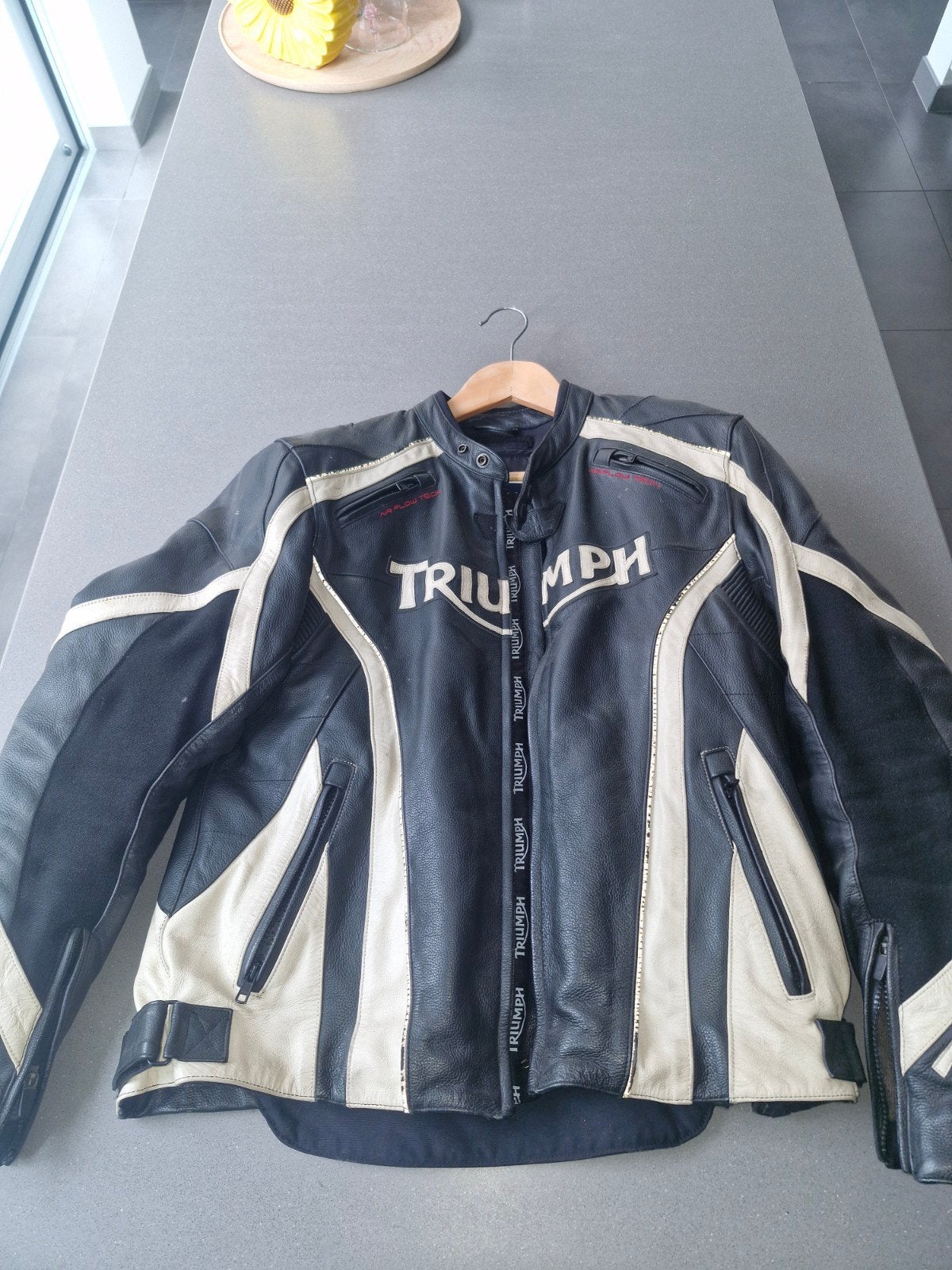lederen jas triumph, Motoren, Ophalen, Heren, Triumph, Jas | leer