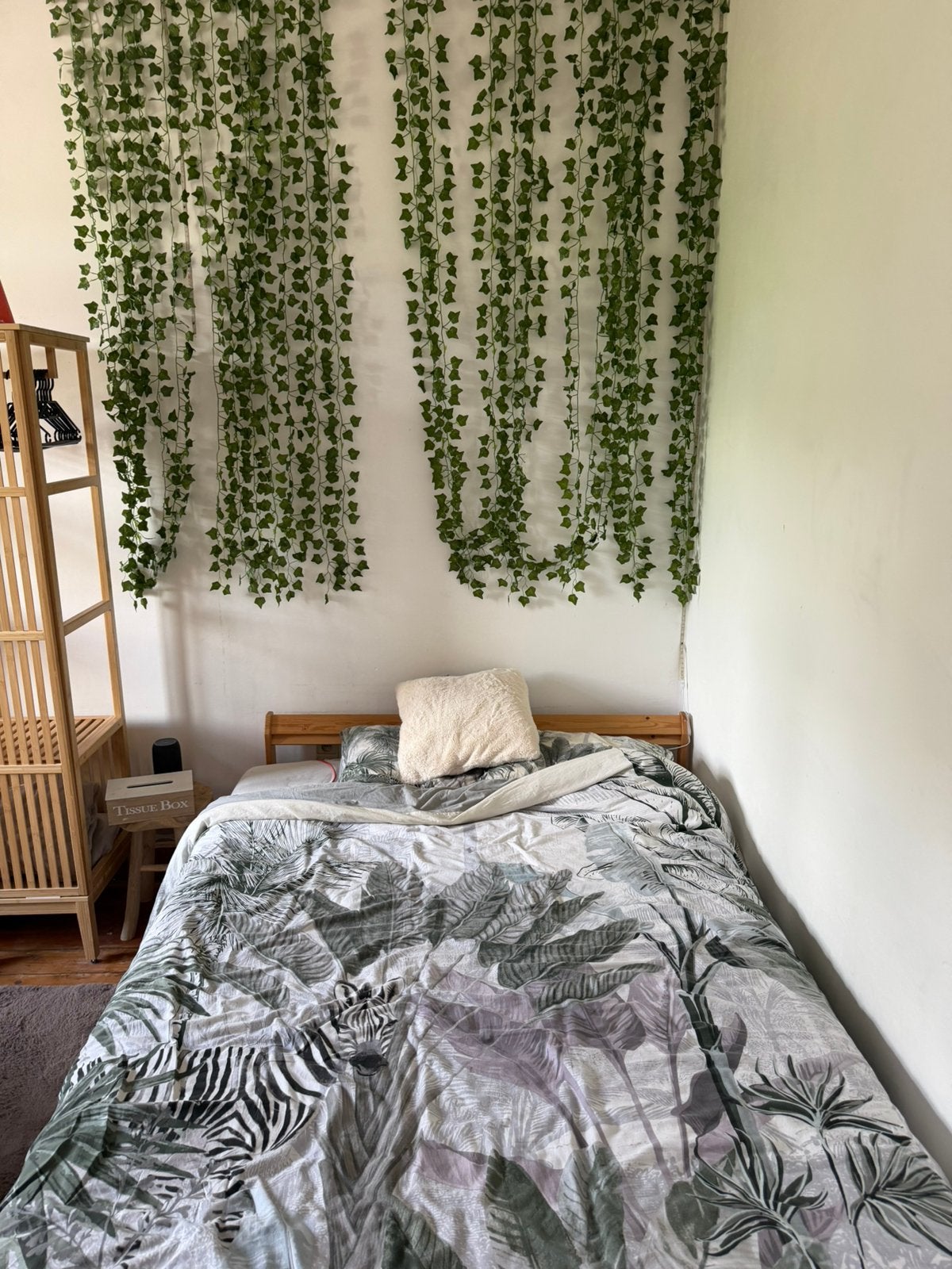 Bed 140  200 cm, met matras – goede staat, Queen size, Enlèvement, Bois, 220 cm