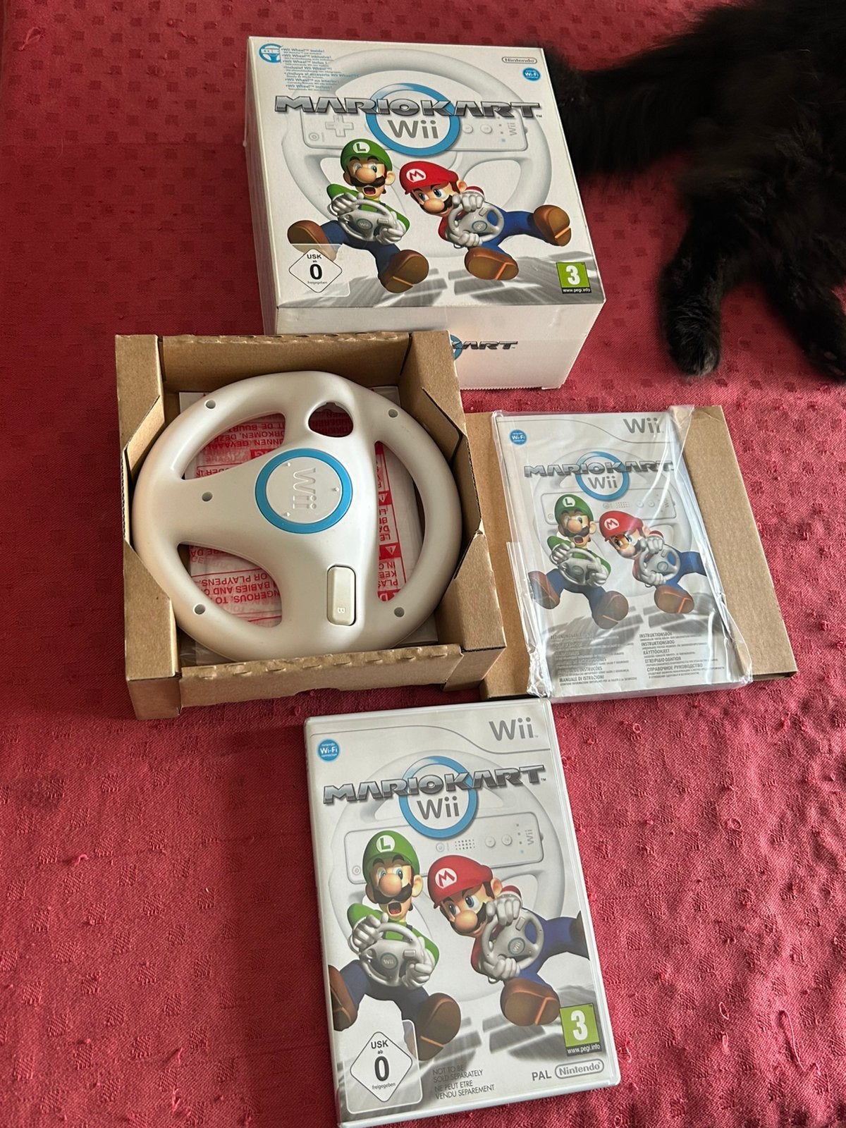 Mario kart wii pack, Ophalen of Verzenden, Zo goed als nieuw