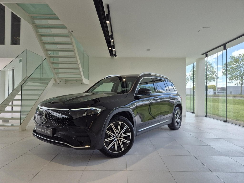 Mercedes-Benz EQB-Klasse 250+ AMg Line | 7 Zitter | Panorami, Auto's, Mercedes-Benz, 525 km, Stof, EQB, Zwart