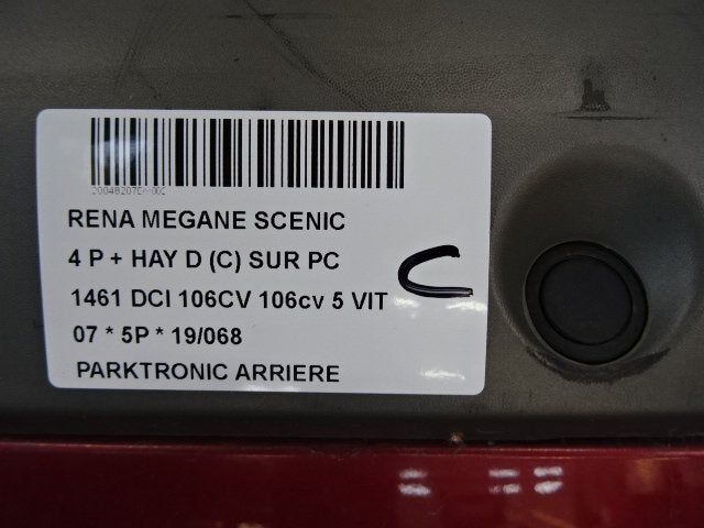 CAPTEUR AIDE AU STATIONNEMENT Renault Scénic II (JM), Utilisé, Renault