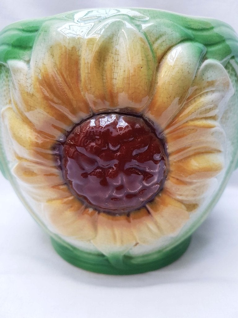 St.Ghislain - Art Nouveau Cache pot., Antiek en Kunst, Ophalen of Verzenden