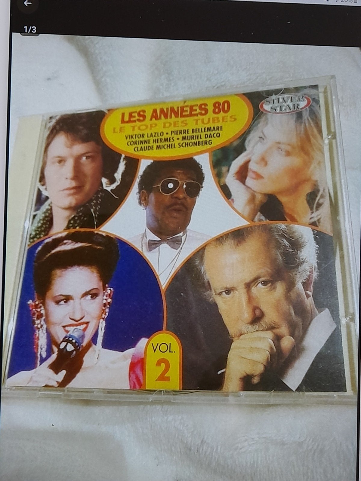CD des années 80 - LE top des tubes, CD & DVD, Enlèvement ou Envoi, Comme neuf, Autres genres, Compilation