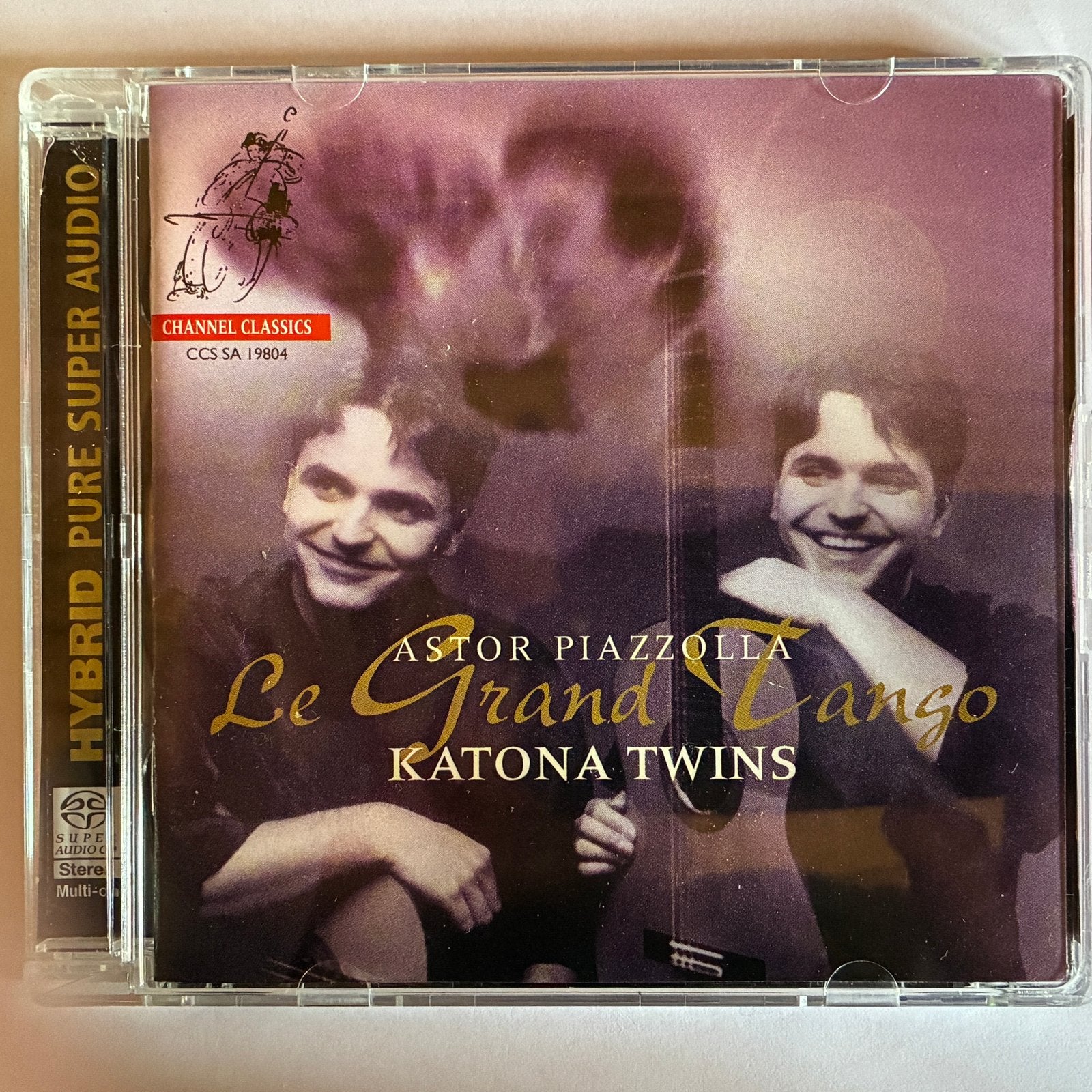 SACD - Katona Twins - Le Grand Tango - A Piazzolla, CD & DVD, Enlèvement, Comme neuf, Autres genres
