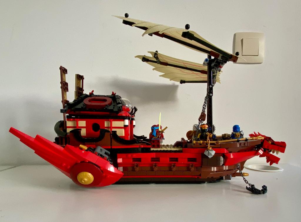 Lego Ninjago: Destiny's Bounty - 71705, Kinderen en Baby's, Speelgoed | Duplo en Lego, Zo goed als nieuw, Lego, Complete set, Compleet