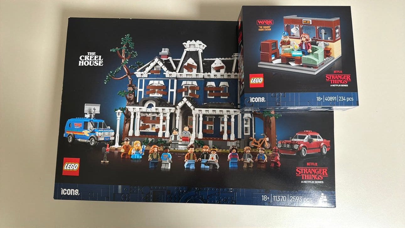 Lego - 11370 - Stranger Things The Creel House + 40891 WSQK, Ophalen of Verzenden, Zo goed als nieuw, Lego