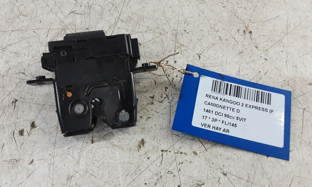 SERRURE COFFRE Renault Kangoo Express (FW) (8200497798B), Utilisé, Renault, Haillon arrière