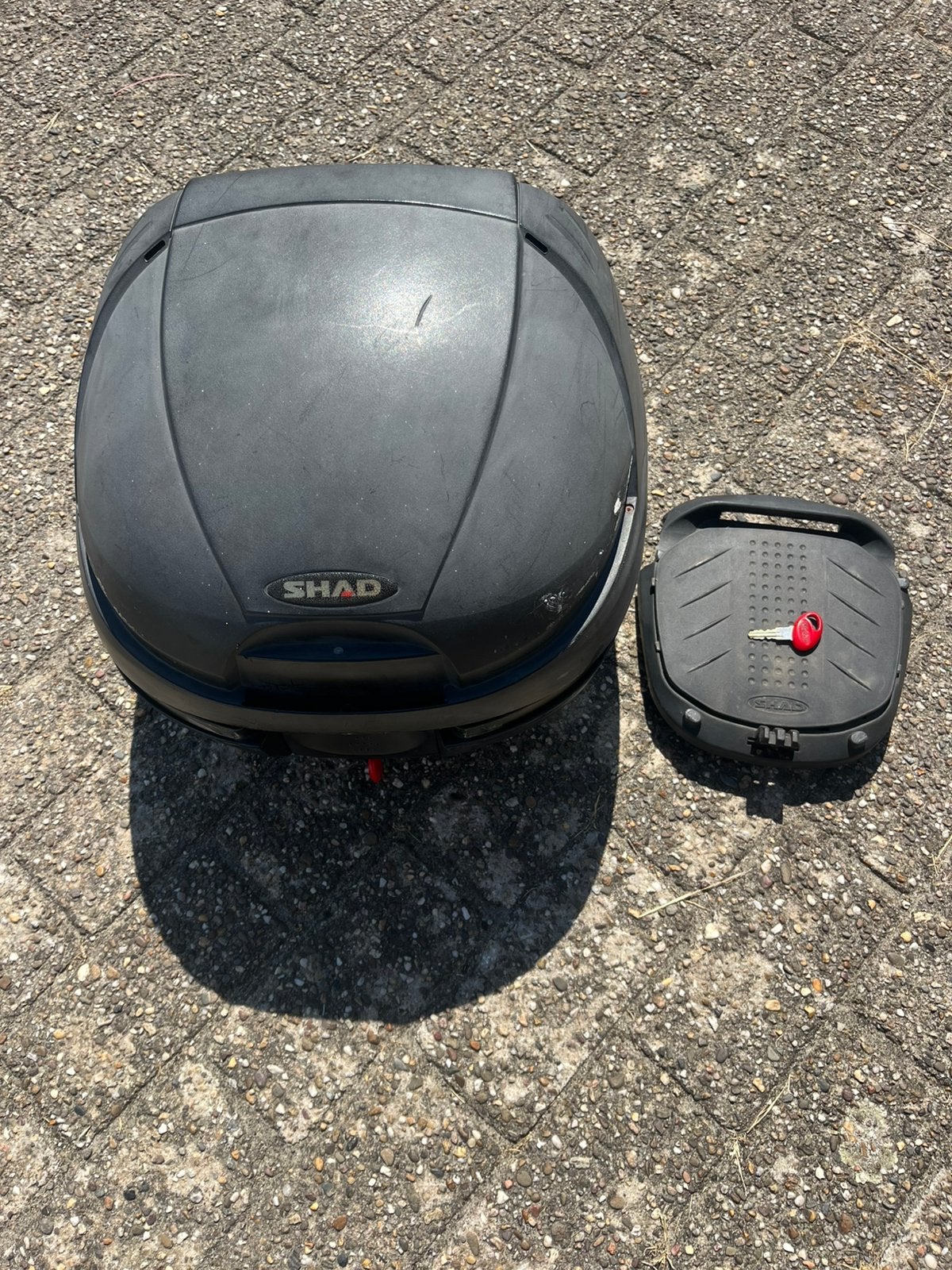 SHAD 29L SH29 topkoffer topcase compleet, Motoren, Accessoires | Koffers en Tassen, Ophalen of Verzenden, Gebruikt