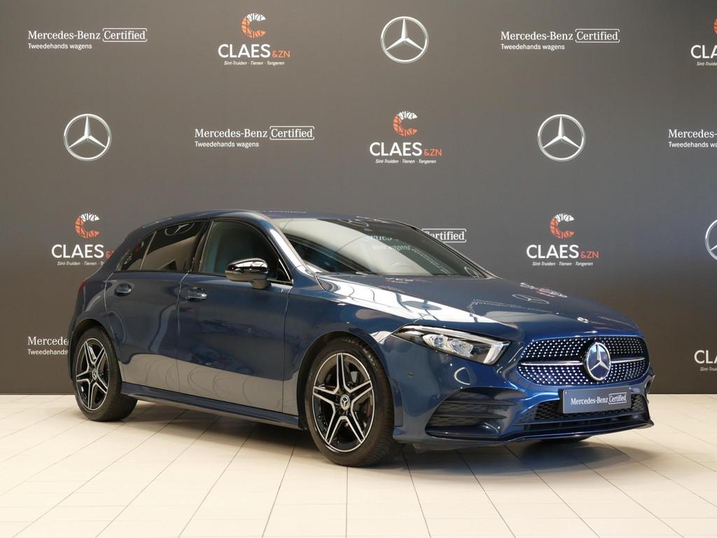 Mercedes-Benz A-Klasse 180d AMG-line DOS 8421, Autos, 116 ch, Noir, 5 portes, Automatique