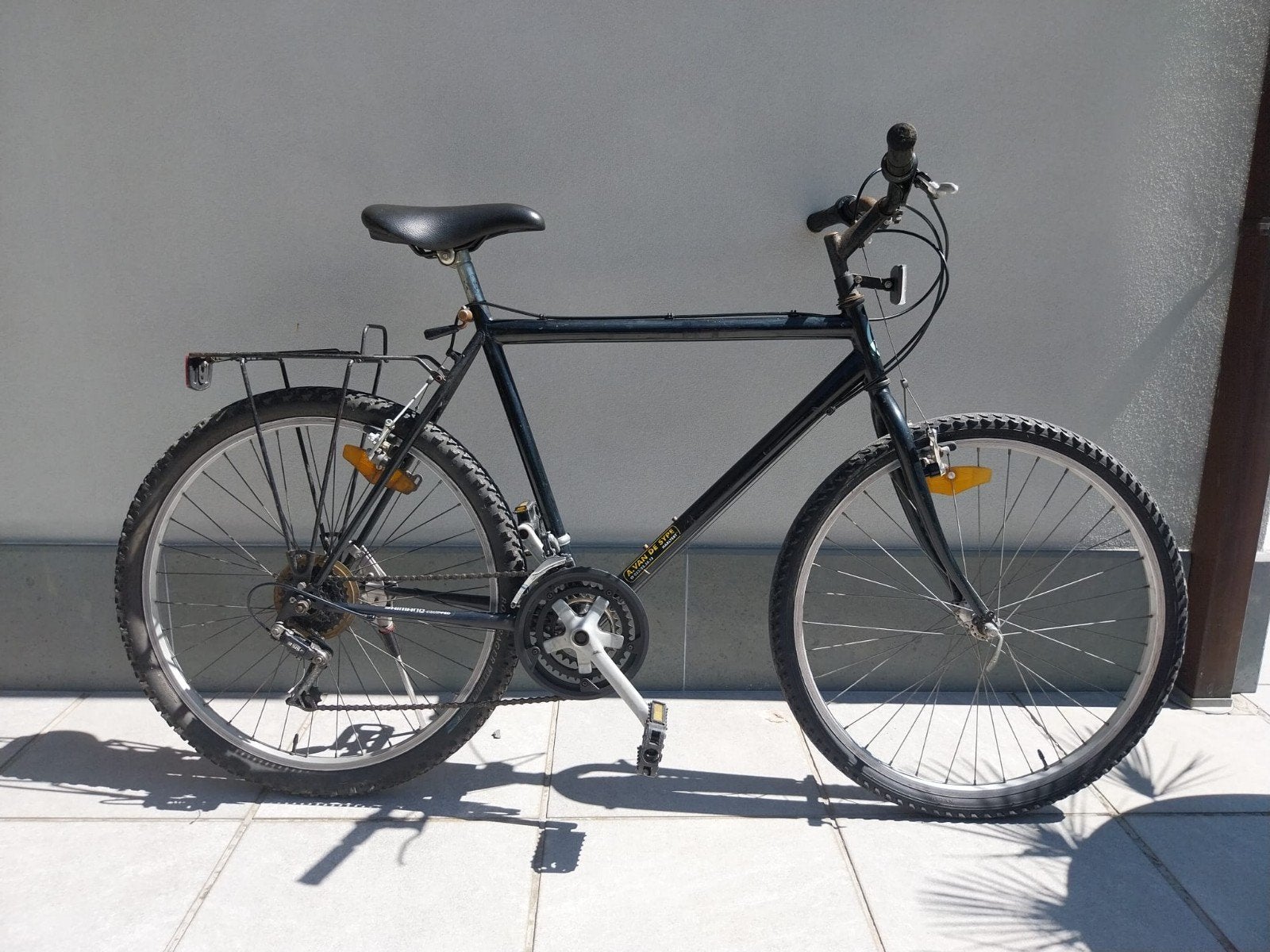 heren fiets prestige, Ophalen