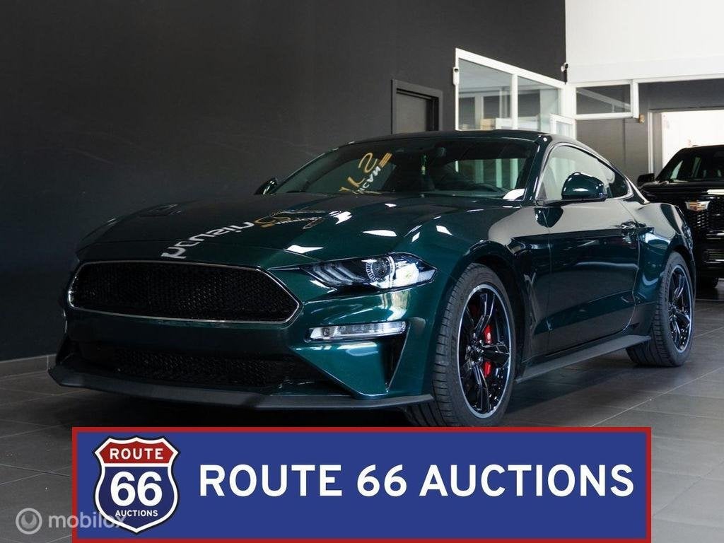 Ford Mustang Bullitt | 2020 | Route 66 Auctions, Gebruikt, Zwart, Bedrijf, Handgeschakeld