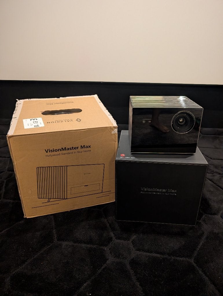 Valerion VistonMaster Max, Audio, Tv en Foto, Beamers, Zo goed als nieuw, DLP, Ultra HD (4K), Ophalen