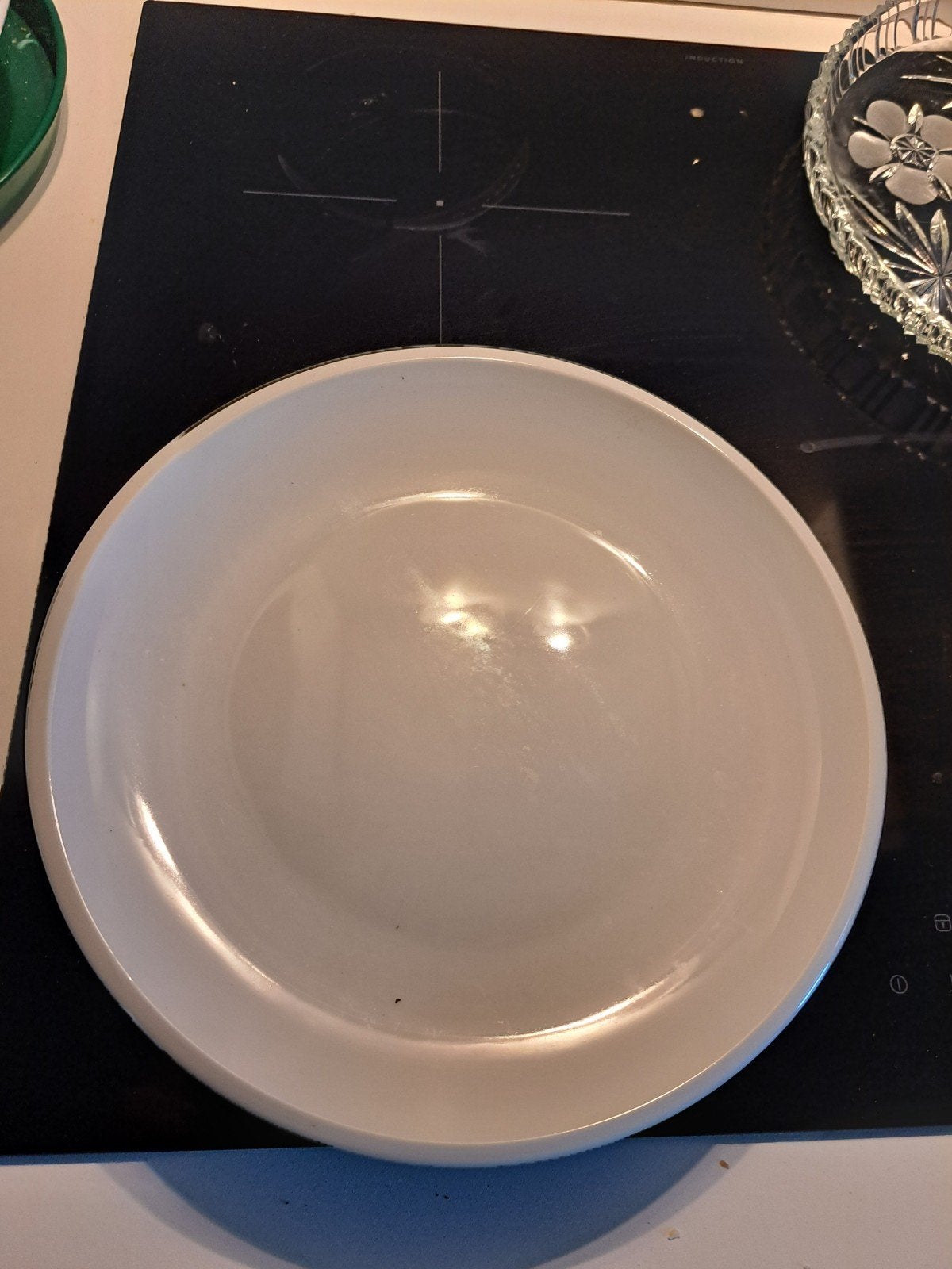 Lot de 3 grandes assiettes, Maison & Meubles, Enlèvement, Utilisé