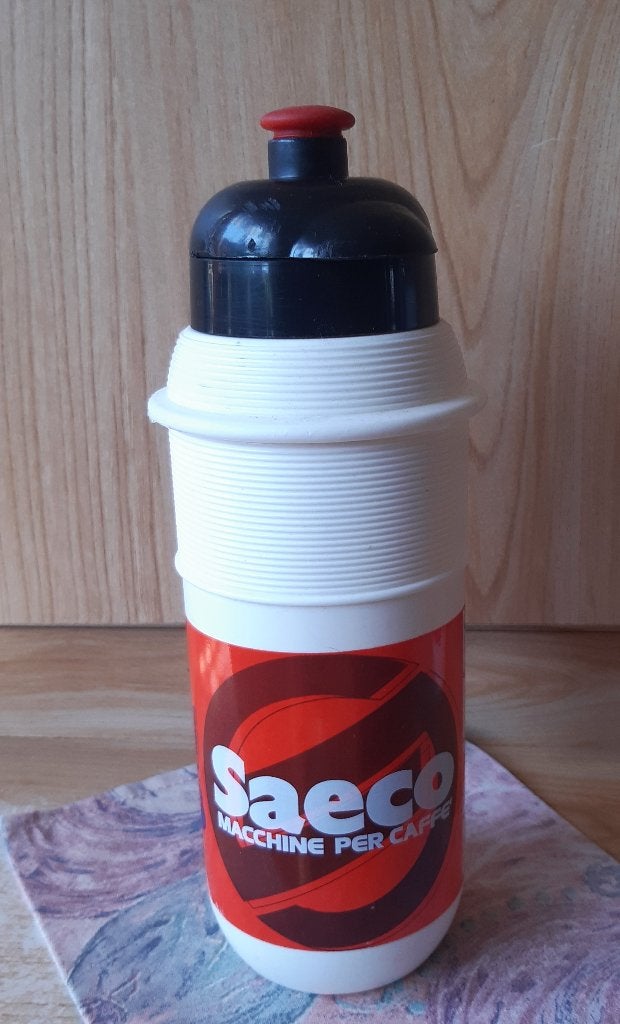 WIELRENNEN CYCLISME DRINKBUS BIDON TEAM SAECO, Ophalen of Verzenden