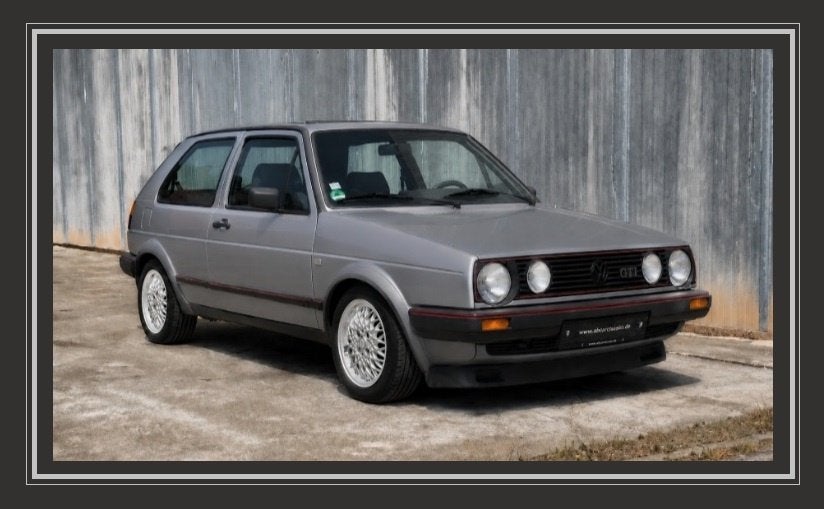 ☆ VW Golf 2 DIESEL (jp) ☆ 103.500-km GTI 3-deurs OLDTIMER, Autos, Volkswagen, Particulier, Golf, Radio, Attache-remorque, Diesel