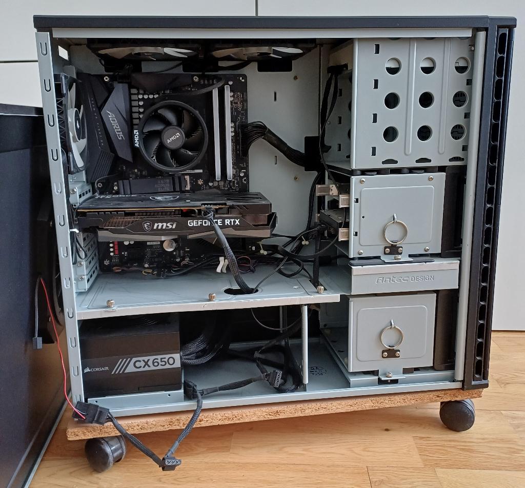 PC AMD 5600X | RTX3050 | 16Go RAM | SSD 500Go + HDD 1To, AMD Ryzen 5, Utilisé, Gaming, HDD