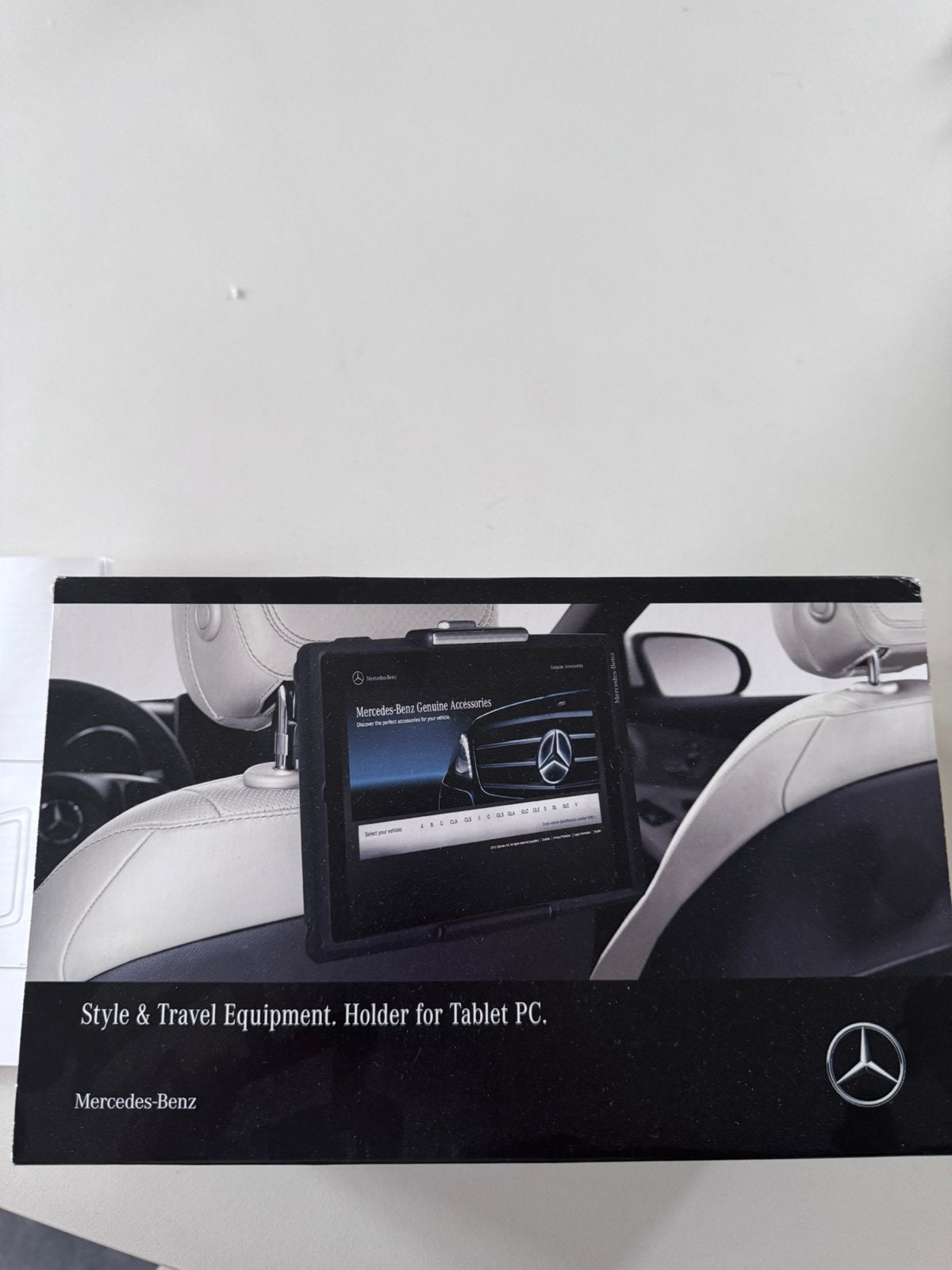 Support pour tablette Mercedes (avec emballage d'origine), Enlèvement