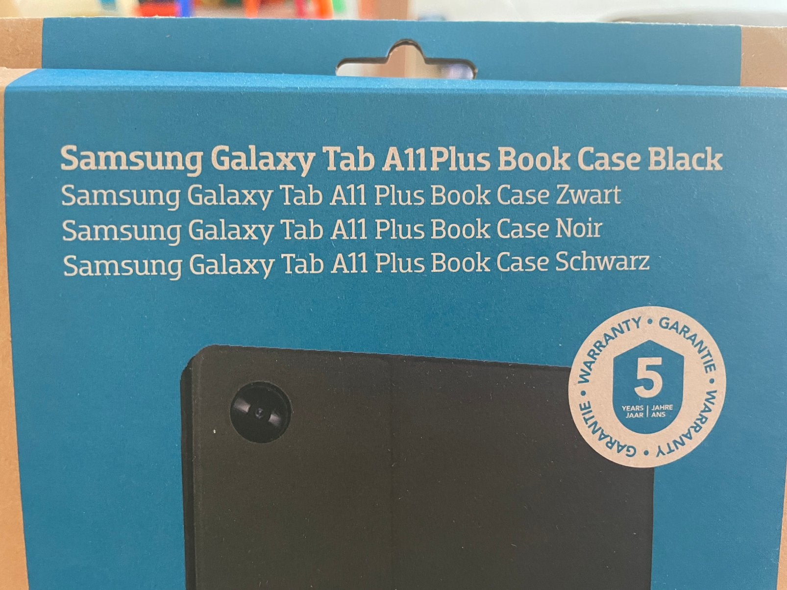 Samsung Galaxy Tab A11+ Book Cover Zwart, Ophalen, Samsung Galaxy Tab A11+, 11 inch, Nieuw