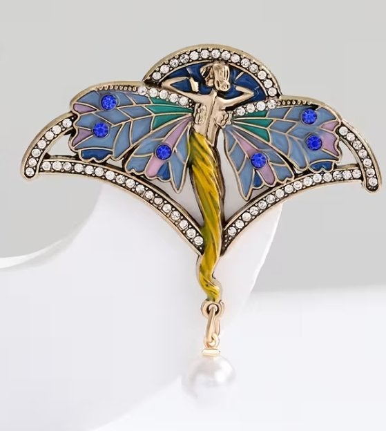 belle broche, Bijoux, Sacs & Beauté, Enlèvement ou Envoi, Broche