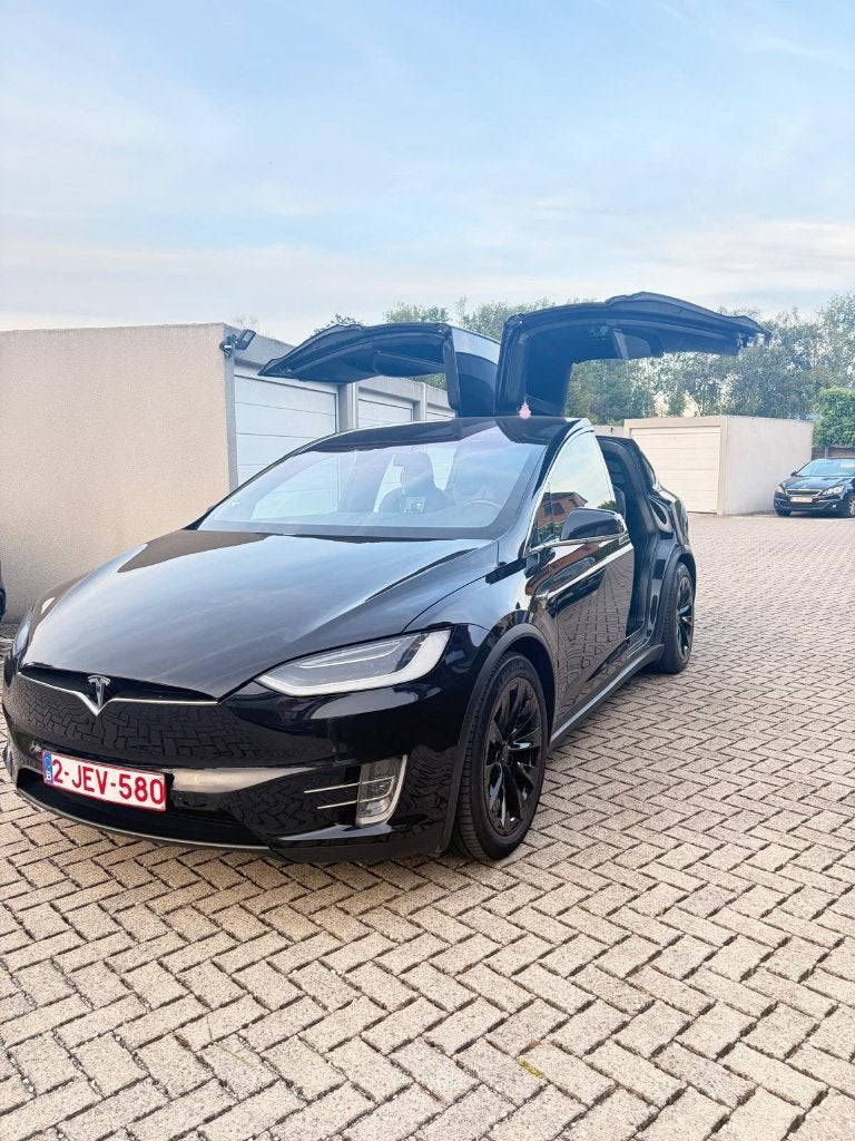 Tesla model X*Gratis Tesla charge!*6zits*Rijd perfect*, Autos, Tesla, Cuir, Model X, Achat, 6 portes