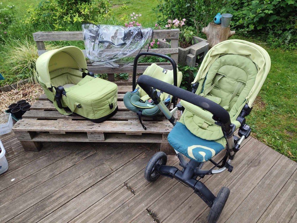 Poussette trio, Enfants & Bébés, Enlèvement, Comme neuf, Poussette, Autres marques