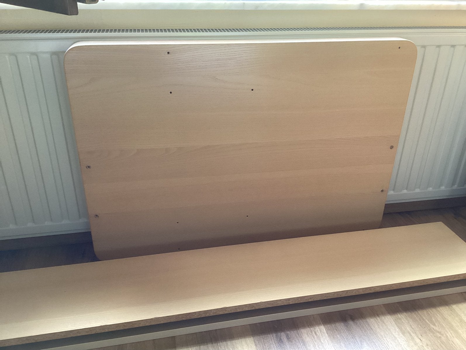 Baby bed dat ombaarbouwbaar is naar 1 persoon bed, Ophalen, Gebruikt, Eenpersoons, Hout