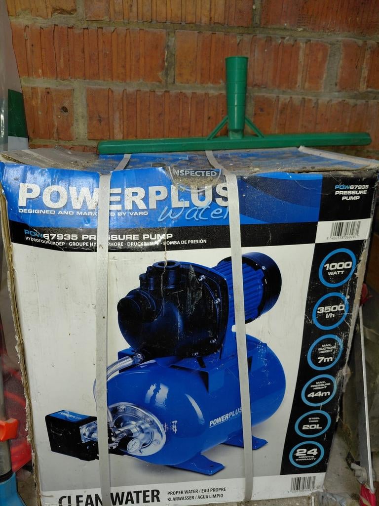 Ongebruikte waterpomp, Tuin en Terras, Waterpompen, Ophalen