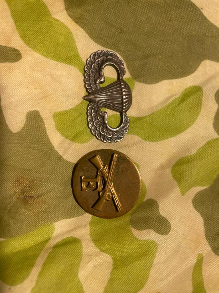 Ww2 airborne lotje jumpwing, e company, Verzamelen, Ophalen of Verzenden