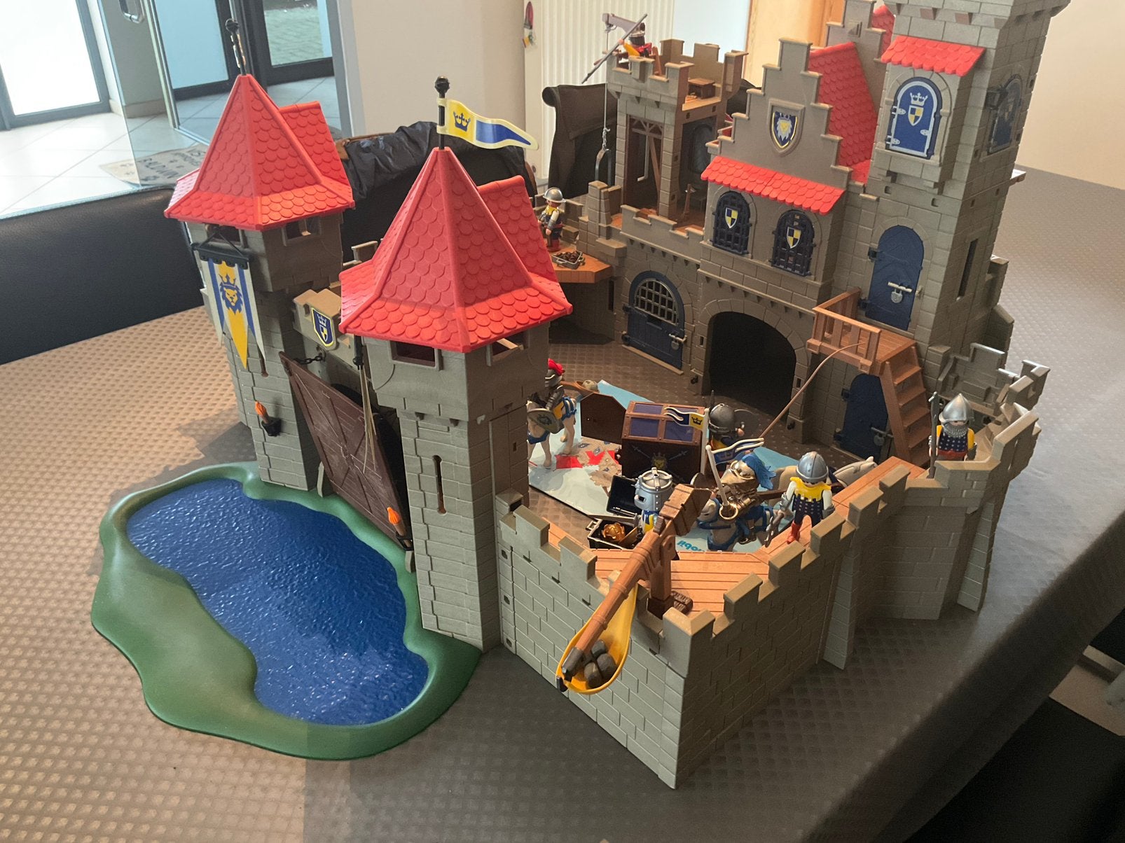 XXL kasteel met heel veel extra, Enfants & Bébés, Utilisé, Knights, Château/Fort, Kit complet