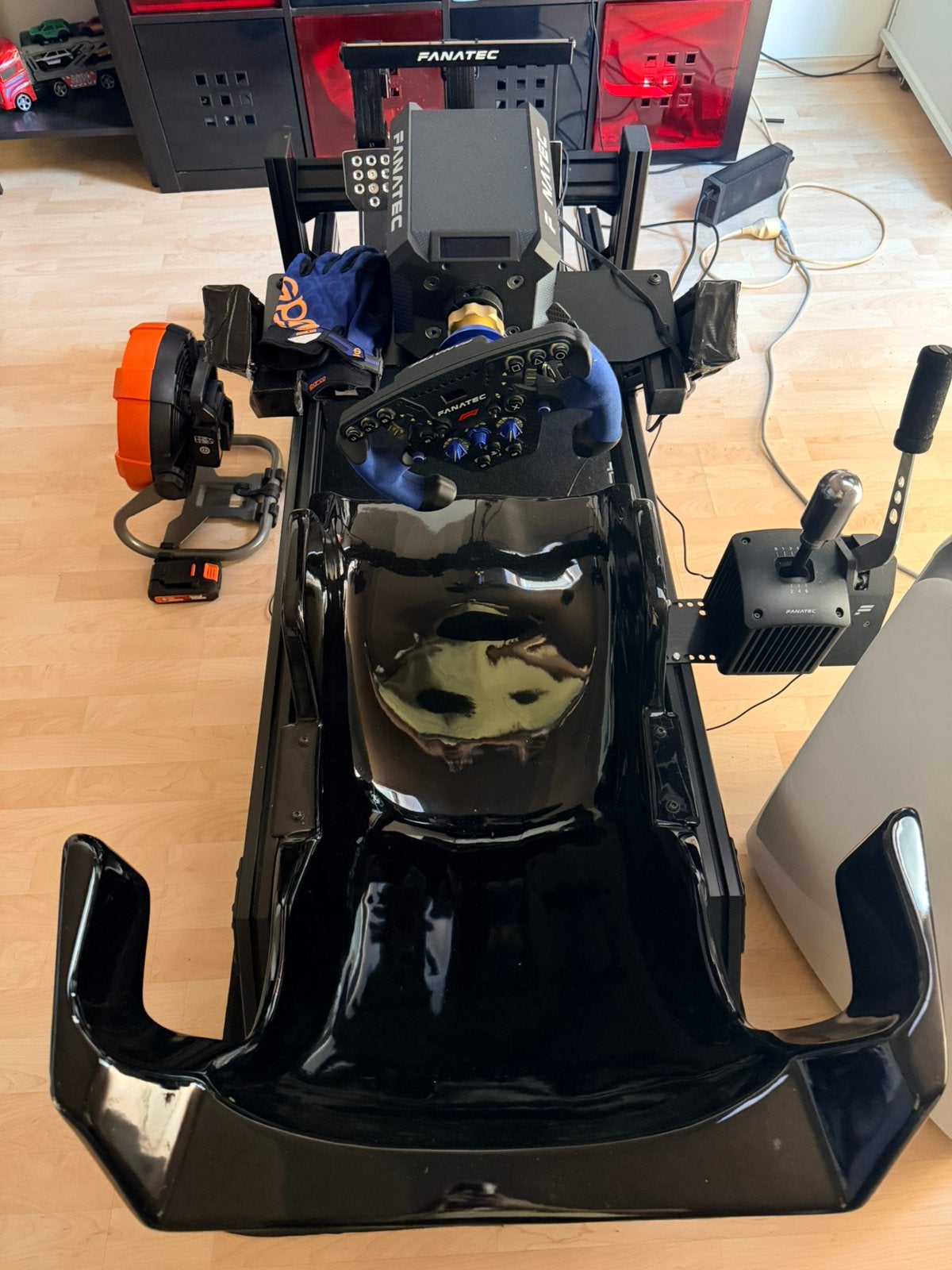 Fanatec sim setup, Games en Spelcomputers, Games | Pc, Ophalen, Zo goed als nieuw