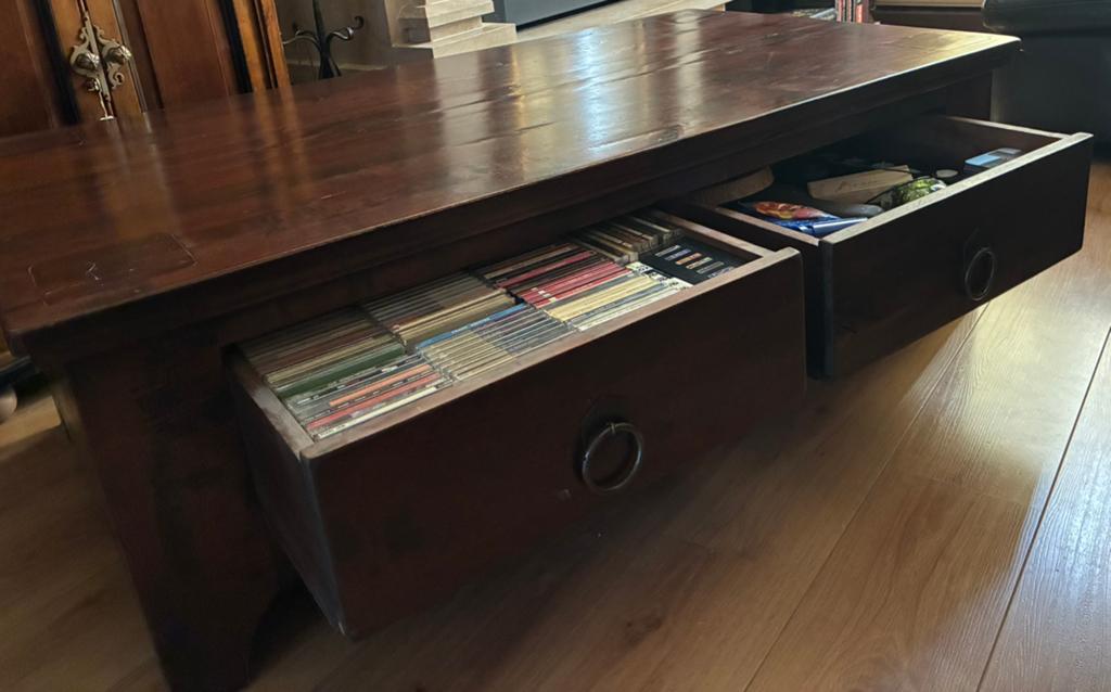 Salontafel(koloniale stijl), 100 à 150 cm, Enlèvement, Utilisé, 75 cm ou plus