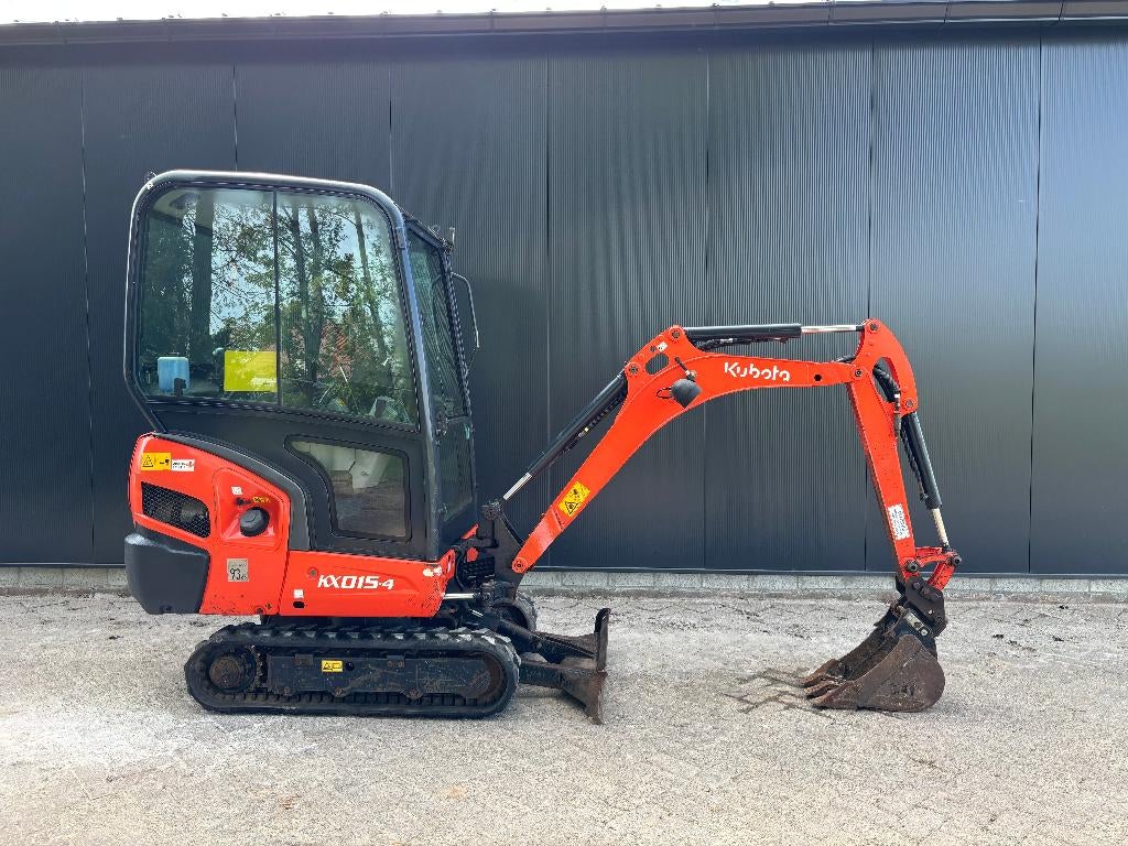 Kubota KX015-4 (2018) Minigraver Graafmachine (1), Ophalen