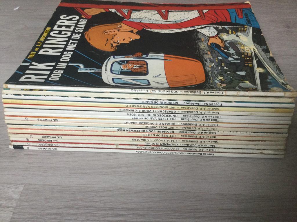Strips Rik Ringers, Ophalen, Gelezen