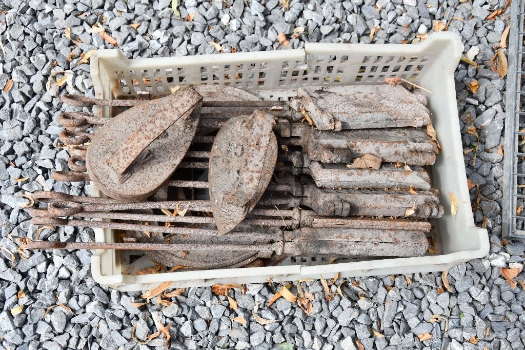 Pannenkoekjes/wafelijzers + strijkijzers, Antiek en Kunst, Curiosa en Brocante, Ophalen