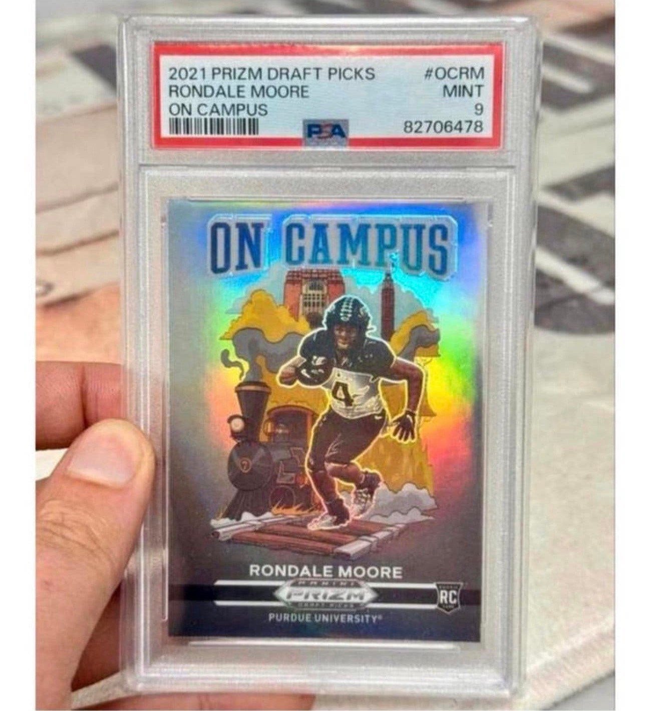 LES CHOIX DU PRIZM DRAFT 2021 SONT PLUS CAMPUS Panini PSA-9, Enlèvement ou Envoi, Comme neuf, Cartes de joueur