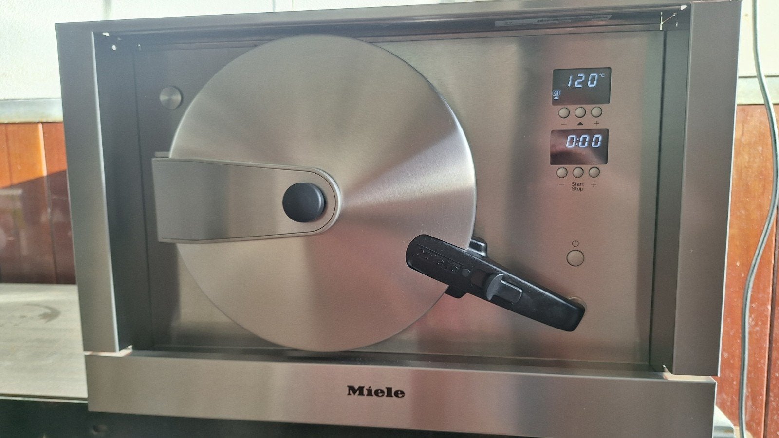 Nieuwste model Miele hogedruk stoomoven DGD7035  steamer, Ophalen, Minder dan 45 cm, Inbouw, Miele