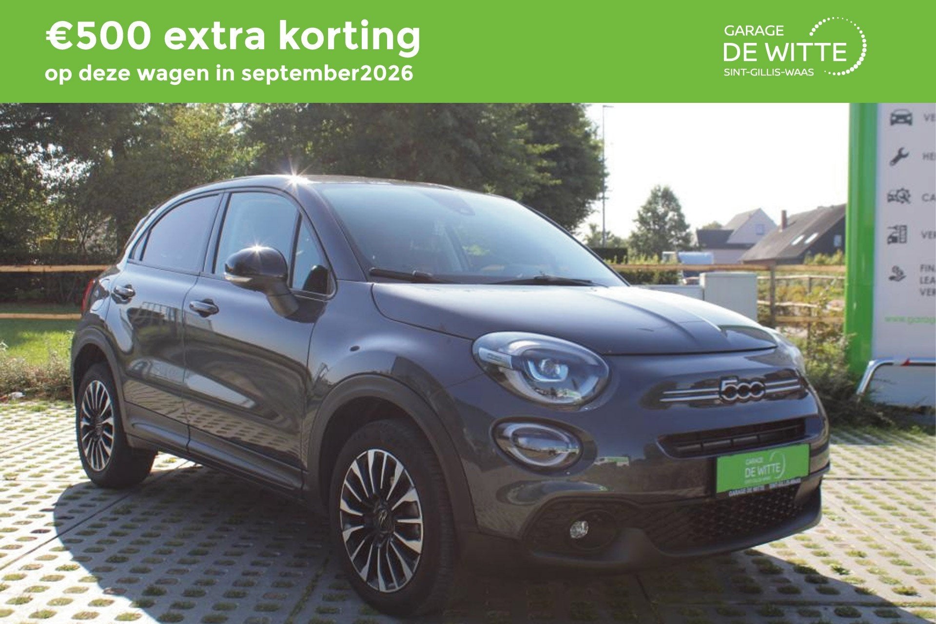 Fiat 500X 1.0L MT (année de construction 2023), Autos, Achat, Euro 6, Entreprise, Boîte manuelle