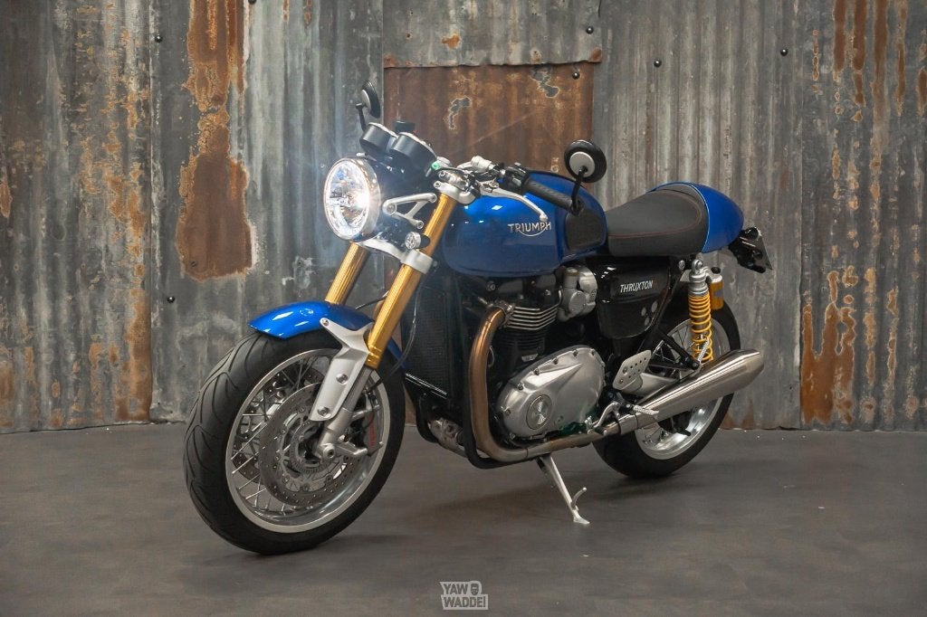 Triumph Thruxton 1200 R, 2 cilinders, Traction Control, Occasion, Motorrijbewijs A