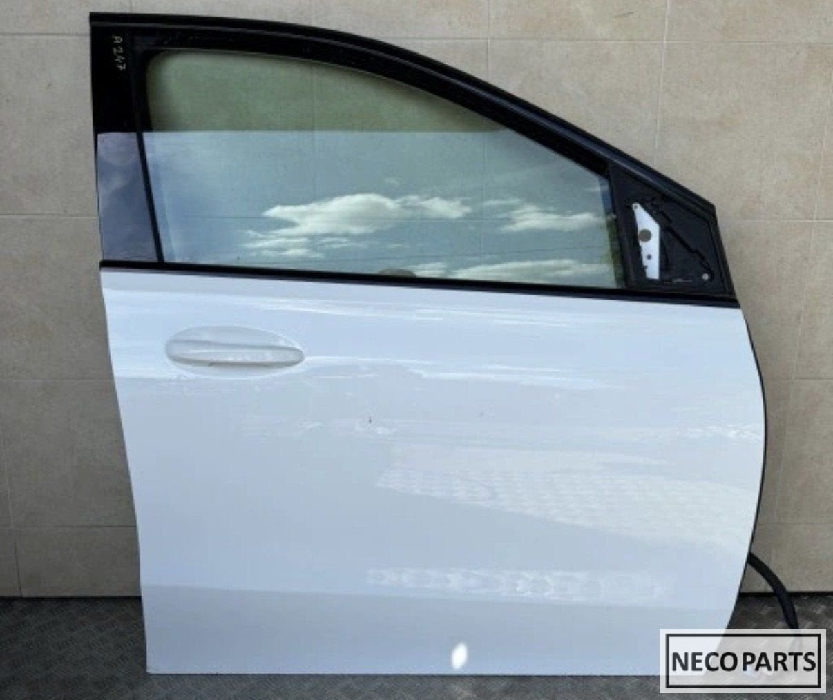 MERCEDES B-KLASSE W247 PORTIER DEUR RECHTS ALLES LEVERBAAR!!, Arrière, Haillon arrière, Utilisé, -