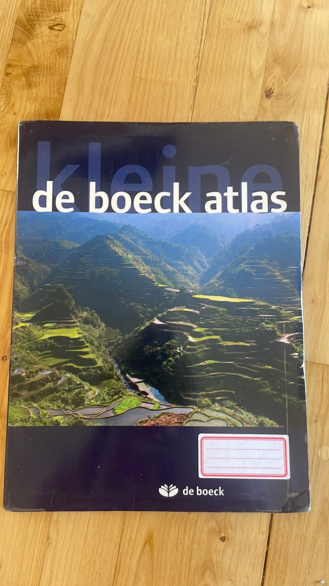 Kleine atlas- De boeck, Boeken, Ophalen, Zo goed als nieuw